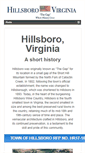 Mobile Screenshot of hillsborovirginia.org